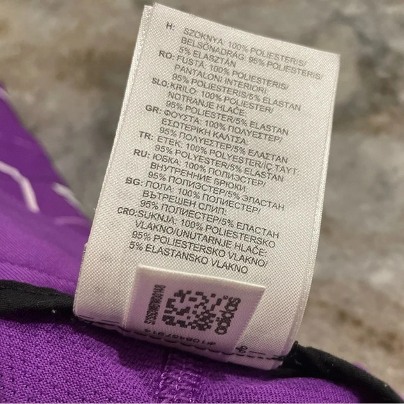 Adidas Climacool Athletic Golf Tennis Skort Purple size 4 - Picture 4 of 8